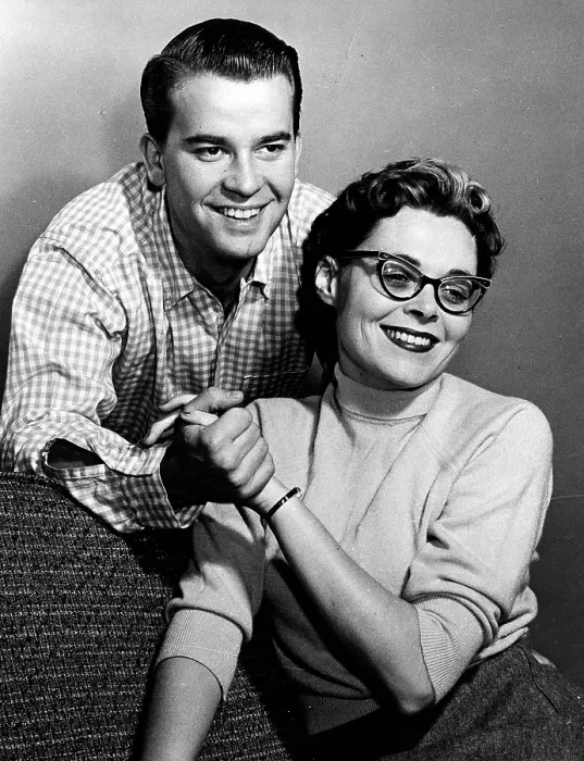 Framed Print : Dick Clark & Barbara Clark Portrait Framed Print : Dick Clark & Barbara Clark Portrait