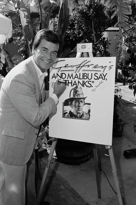 Framed Print : Dick Clark In Malibu Framed Print : Dick Clark In Malibu