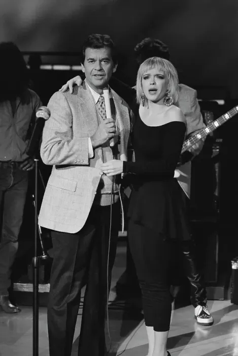 Framed Print : Dick Clark And Marilyn Martin Framed Print : Dick Clark And Marilyn Martin