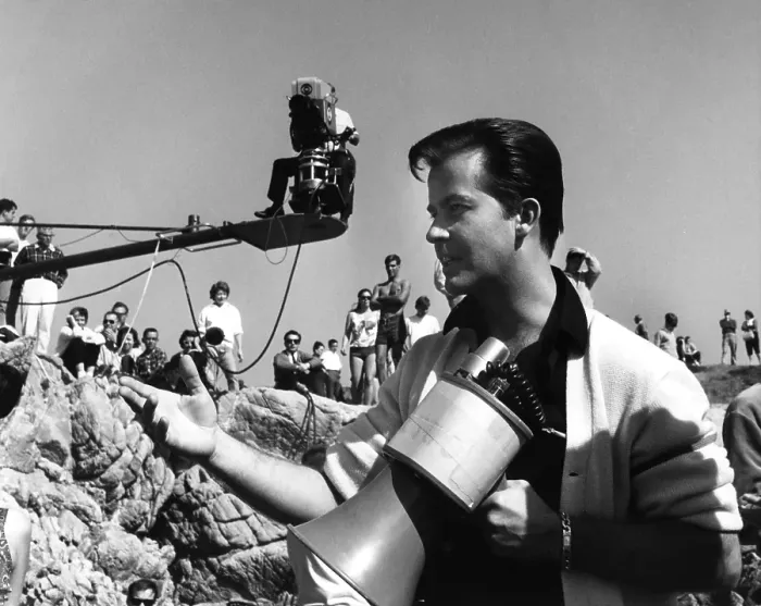 Framed Print : Dick Clark On The Set Framed Print : Dick Clark On The Set