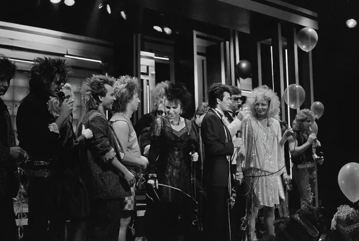 Framed Print : Dick Clark's New Year's Rockin Eve 1985 Framed Print : Dick Clark's New Year's Rockin Eve 1985