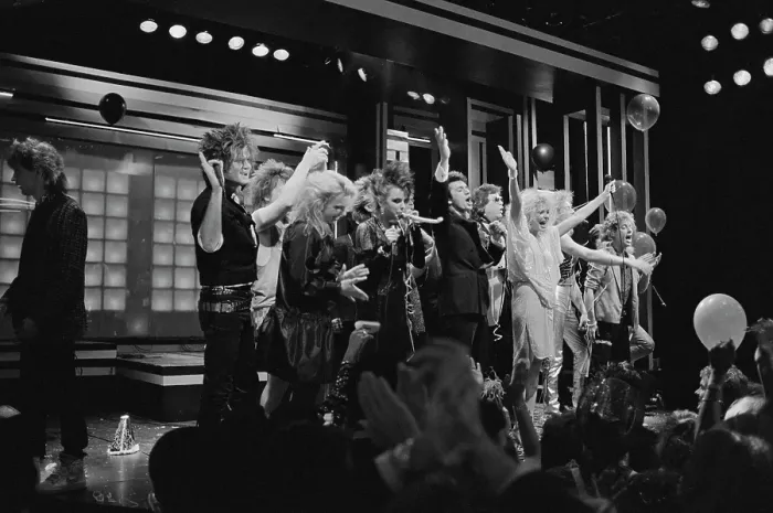Framed Print : Dick Clark's New Year's Rockin Eve 1985 Framed Print : Dick Clark's New Year's Rockin Eve 1985