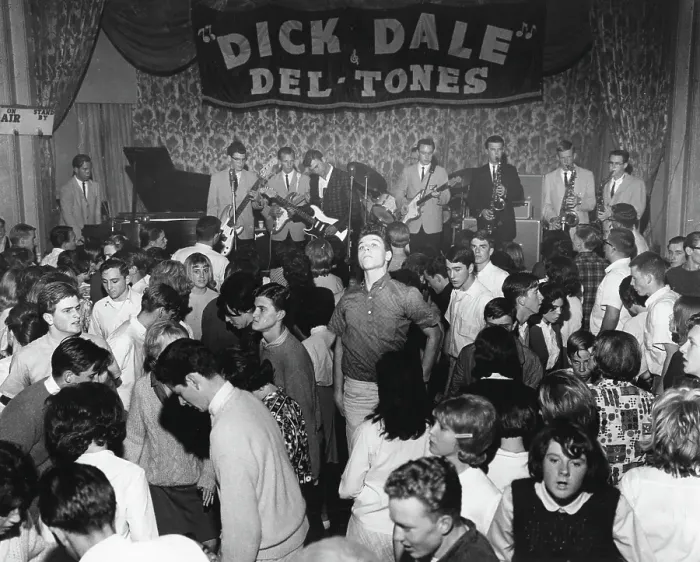 Framed Print : Dick Dale & His Del-Tones Performing Framed Print : Dick Dale & His Del-Tones Performing