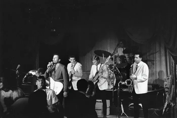 Framed Print : Dick Dale Performing at Ciro's Framed Print : Dick Dale Performing at Ciro's