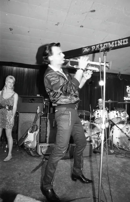 Framed Print : Dick Dale Performing at the Palomino Framed Print : Dick Dale Performing at the Palomino