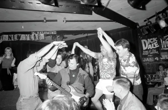 Framed Print : Dick Dale Performing at the Palomino Framed Print : Dick Dale Performing at the Palomino
