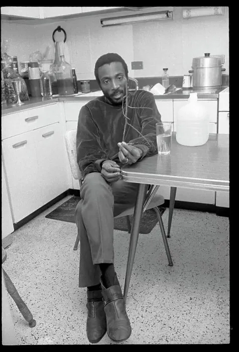 Framed Print : Dick Gregory During Protest Fast Framed Print : Dick Gregory During Protest Fast