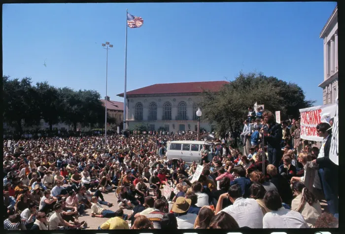 Framed Print : Dick LeClair Speaking at Rally Framed Print : Dick LeClair Speaking at Rally