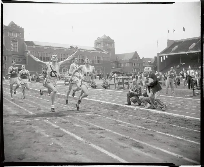 Framed Print : Dick Maiocco and Charlie Moore Finishing Race Framed Print : Dick Maiocco and Charlie Moore Finishing Race
