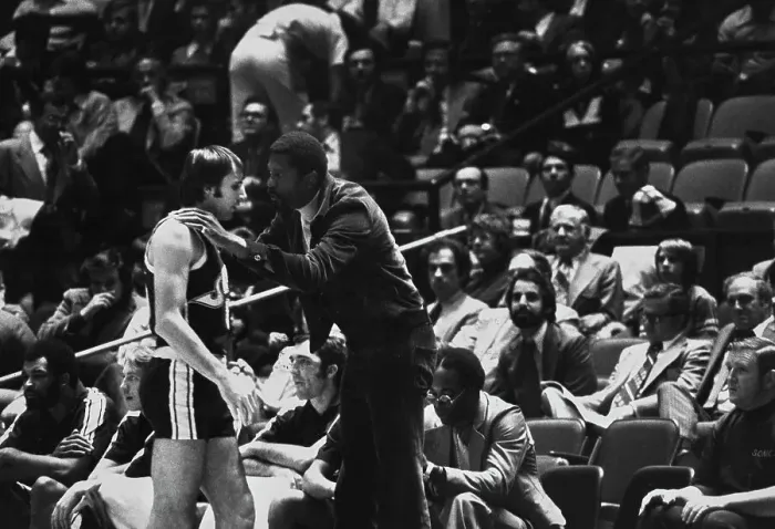 Framed Print : Dick Snyder And Bill Russell Framed Print : Dick Snyder And Bill Russell