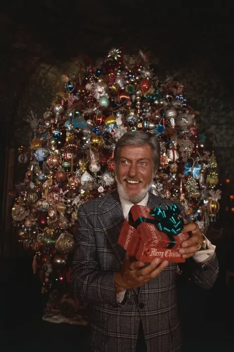 : Dick Van Dyke Opening a Present : Dick Van Dyke Opening a Present