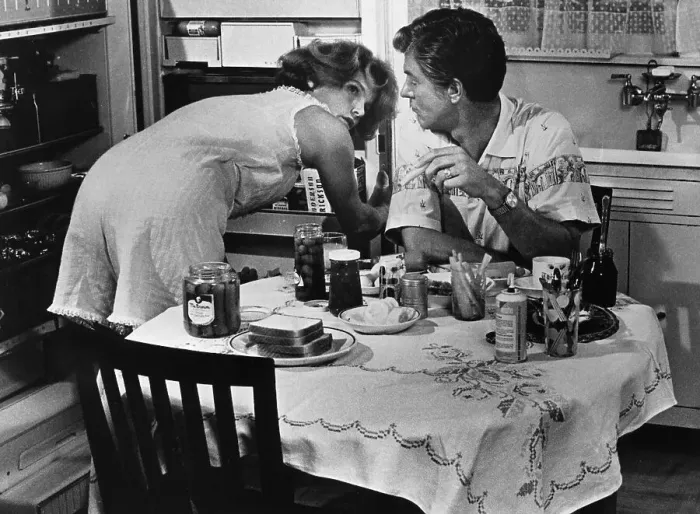 Framed Print : Dick Van Dyke and Pippa Scott Having Snack Framed Print : Dick Van Dyke and Pippa Scott Having Snack