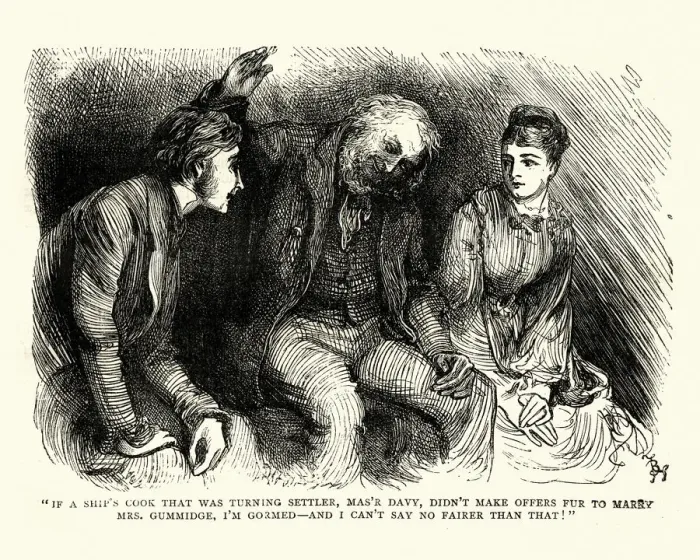 Framed Print : Dickens, David Copperfield, I can t say no fairer than that Framed Print : Dickens, David Copperfield, I can t say no fairer than that