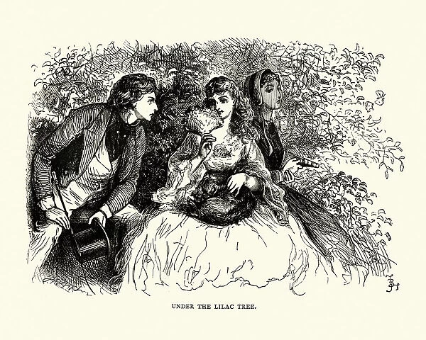 Dickens, David Copperfield, Under the lilac tree