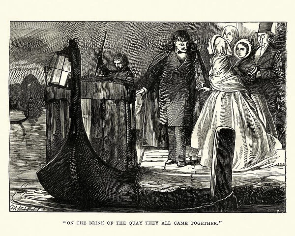 Dickens, Little Dorrit, On the brink of the quay