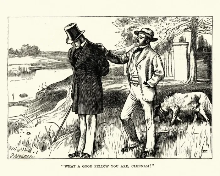 Framed Print : Dickens, Little Dorrit, What a good fellow you are, Clennam Framed Print : Dickens, Little Dorrit, What a good fellow you are, Clennam