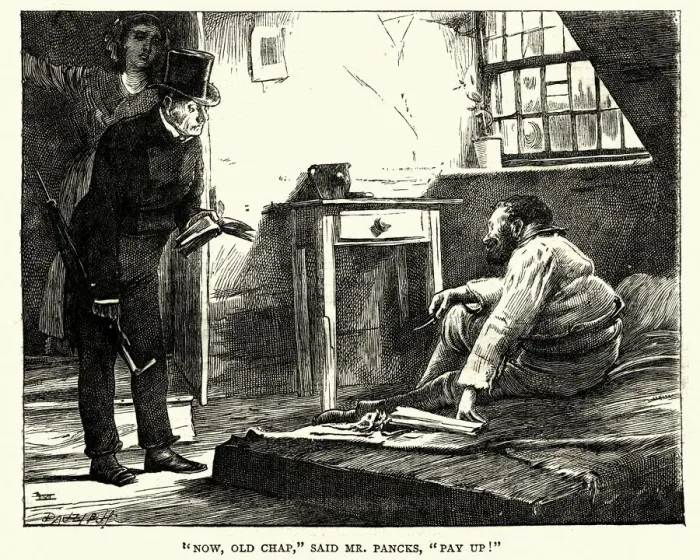 Framed Print : Dickens, Little Dorrit, Now, old chap, said Mr. Pancks Framed Print : Dickens, Little Dorrit, Now, old chap, said Mr. Pancks
