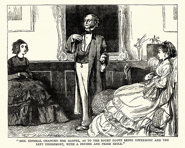 Dickens, Little Dorrit, with a prunes and prism smile