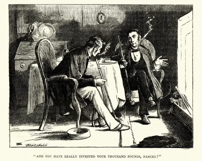 Framed Print : Dickens, Little Dorrit, you have really invested your thousand pounds Framed Print : Dickens, Little Dorrit, you have really invested your thousand pounds