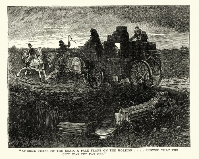 Framed Print : Dickens, Little Dorrit, At some turns of the road Framed Print : Dickens, Little Dorrit, At some turns of the road