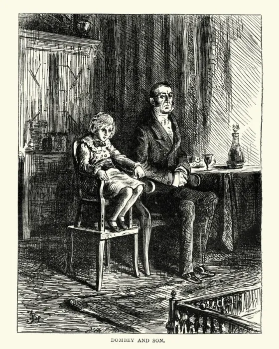 Framed Print : Dickenss Dombey and Son Framed Print : Dickenss Dombey and Son