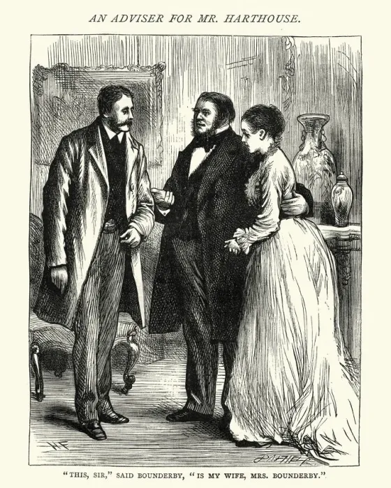 Framed Print : Dickenss Hard Times - An adviser for Mr Harthouse Framed Print : Dickenss Hard Times - An adviser for Mr Harthouse