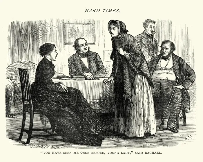 Framed Print : Dickenss Hard Times - You Have Seen Me Once Before Framed Print : Dickenss Hard Times - You Have Seen Me Once Before