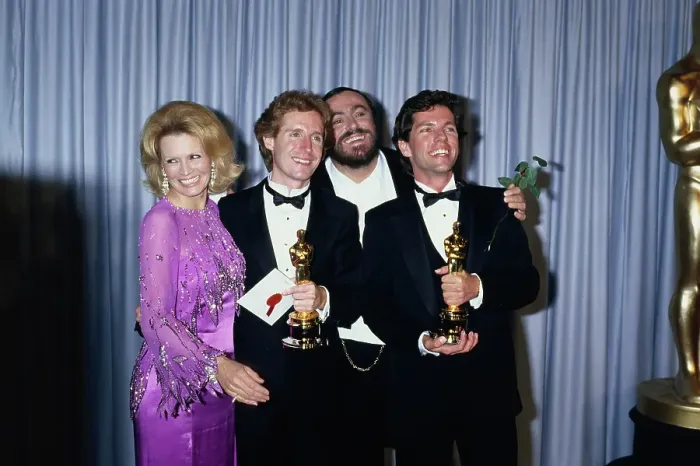 Framed Print : Dickinson, Gore, Pavarotti and Pitchford Attend the 53rd Annual Academy Awards Framed Print : Dickinson, Gore, Pavarotti and Pitchford Attend the 53rd Annual Academy Awards