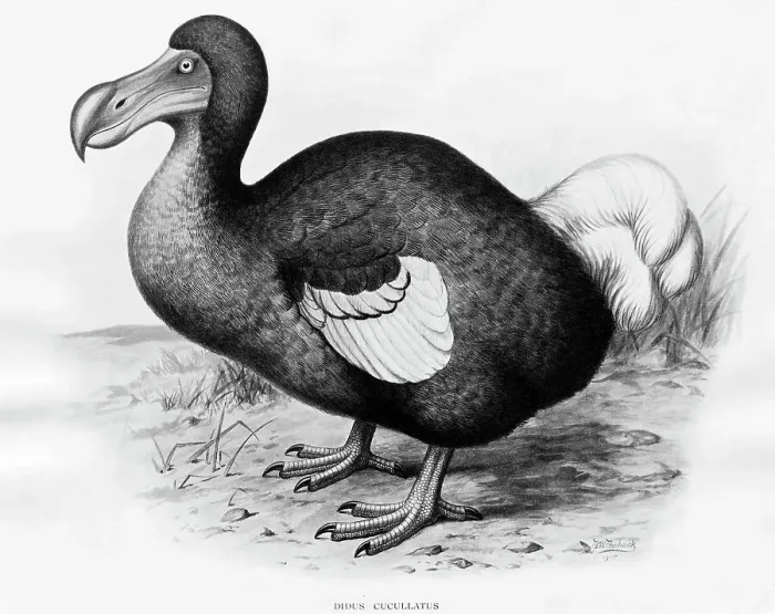 Framed Print : Didus Cucullatus by Fredrick William Frohawk Framed Print : Didus Cucullatus by Fredrick William Frohawk