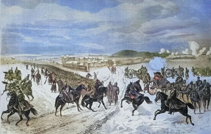 Framed Print : Die badischen truppen im Gefecht bei Montbeliard, illustrated war history, German, French war 1870-1871, Germany, France, Badenian forces in the battle with Montbeliard, illustrated war history, German, French war 1870-1871, Germany, France Framed Print : Die badischen truppen im Gefecht bei Montbeliard, illustrated war history, German, French war 1870-1871, Germany, France, Badenian forces in the battle with Montbeliard, illustrated war history, German, French war 1870-1871, Germany, France