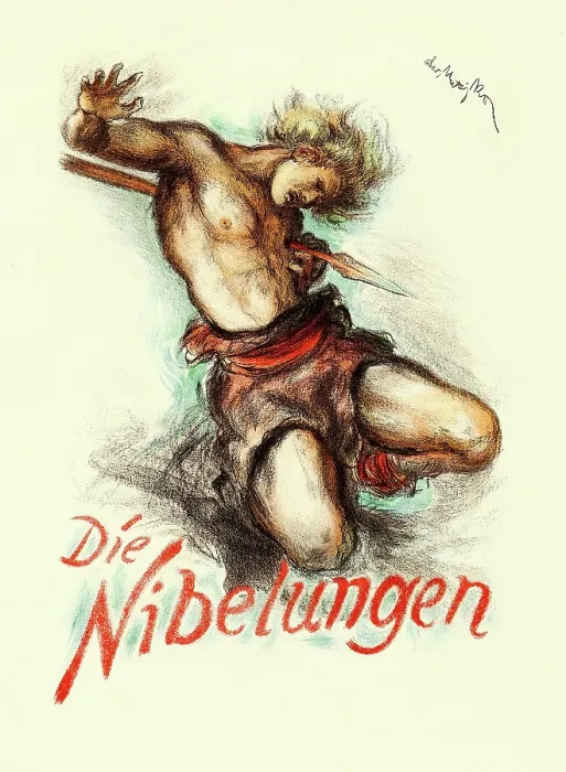 Framed Print : Die Nibelungen