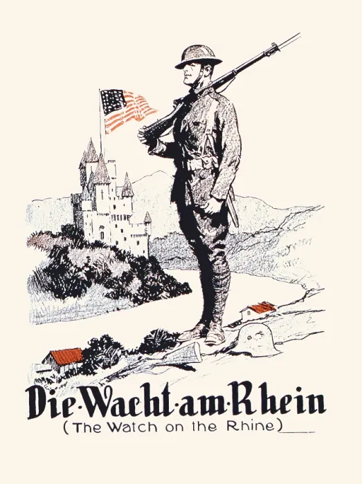 Framed Print : Die-Wacht-am- Rhein (The Watch on the Rhine) Framed Print : Die-Wacht-am- Rhein (The Watch on the Rhine)