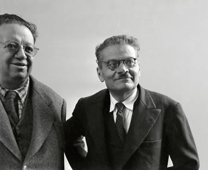 Framed Print : Diego Rivera and Jose Clemente Orozco Framed Print : Diego Rivera and Jose Clemente Orozco