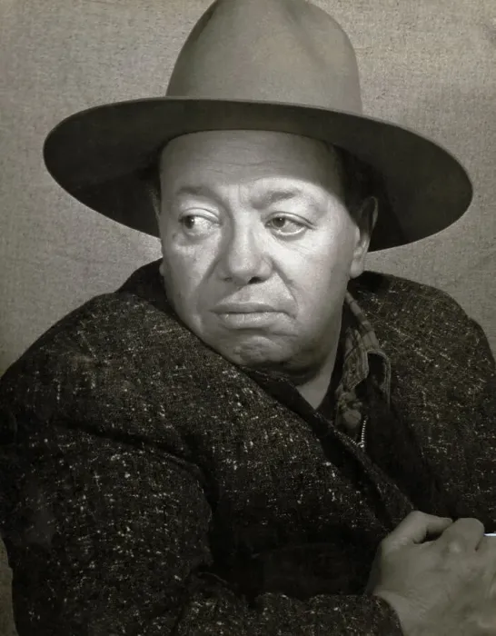 Framed Print : Diego Rivera in Pensive Mood Framed Print : Diego Rivera in Pensive Mood