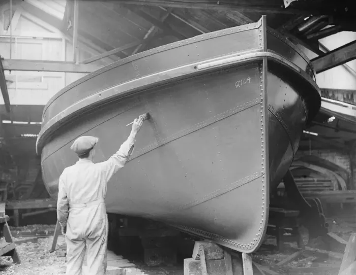 Framed Print : Diesel Lifeboat Framed Print : Diesel Lifeboat