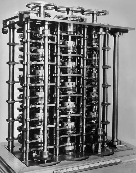 Framed Print : Difference Engine No. 1, by Charles Babbage Framed Print : Difference Engine No. 1, by Charles Babbage