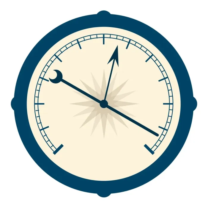 Framed Print : Digital illustration of a barometer Framed Print : Digital illustration of a barometer
