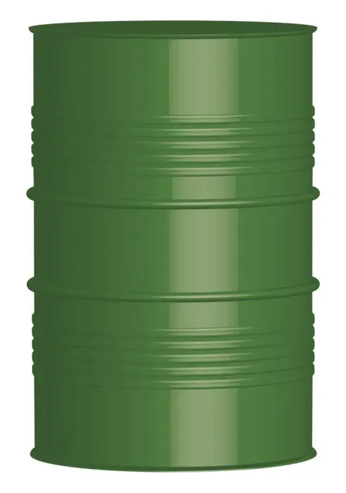 Framed Print : Digital illustration of green oil drum Framed Print : Digital illustration of green oil drum