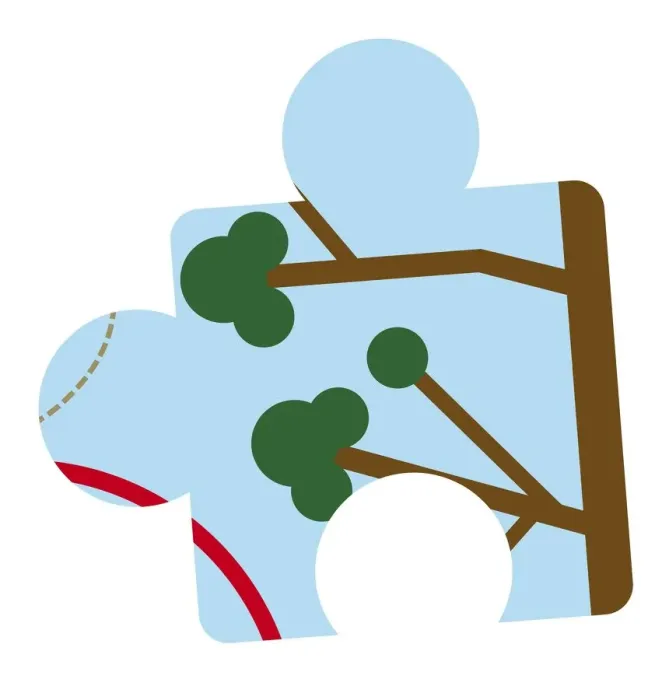 Framed Print : Digital illustration of jigsaw piece Framed Print : Digital illustration of jigsaw piece