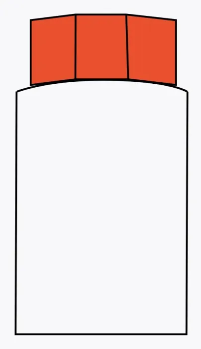 Framed Print : Digital illustration of plastic pill bottle Framed Print : Digital illustration of plastic pill bottle