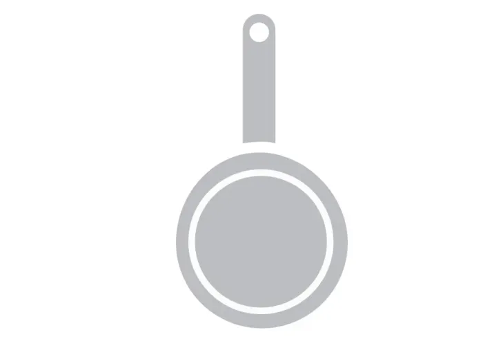 Framed Print : Digital illustration representing a frying pan Framed Print : Digital illustration representing a frying pan