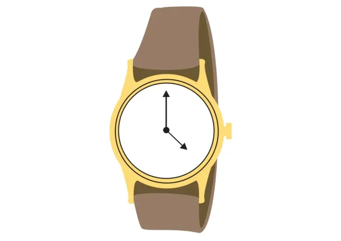 Framed Print : Digital illustration representing wrist watch showing 4 o clock Framed Print : Digital illustration representing wrist watch showing 4 o clock