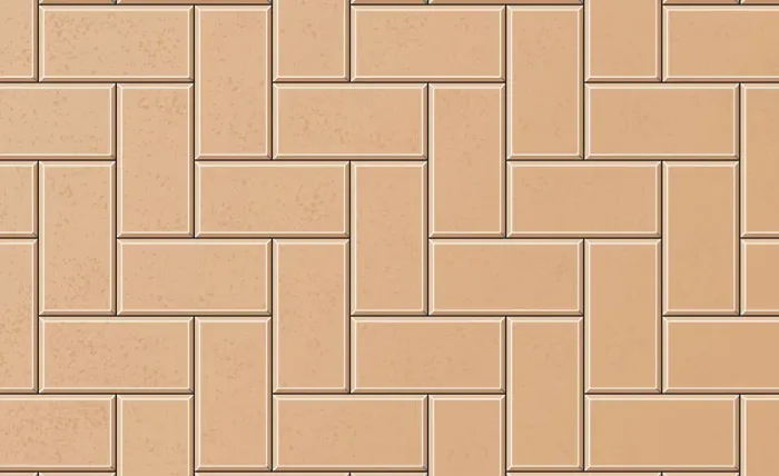 Framed Print : Digital illustration showing square herringbone pavers Framed Print : Digital illustration showing square herringbone pavers
