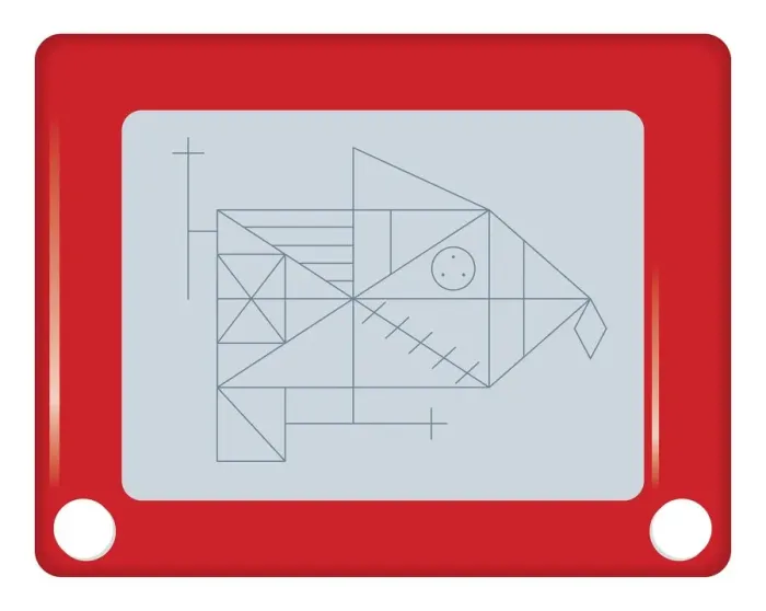 Framed Print : Digital illustration of sketch on scribbler Framed Print : Digital illustration of sketch on scribbler