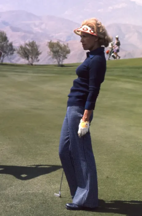 Framed Print : Dinah Shore Playing Golf Framed Print : Dinah Shore Playing Golf