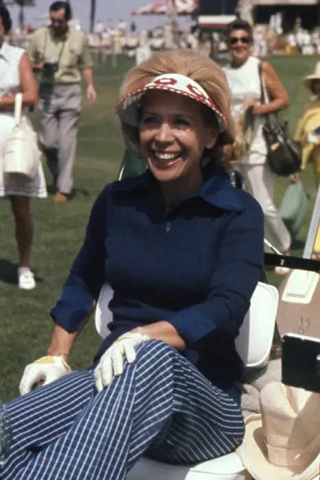 Framed Print : Dinah Shore Playing Golf Framed Print : Dinah Shore Playing Golf