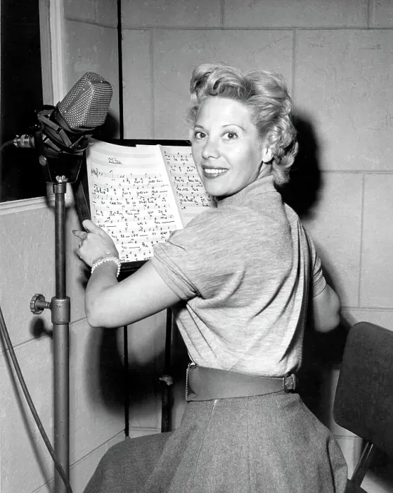 Framed Print : Dinah Shore Recording Framed Print : Dinah Shore Recording