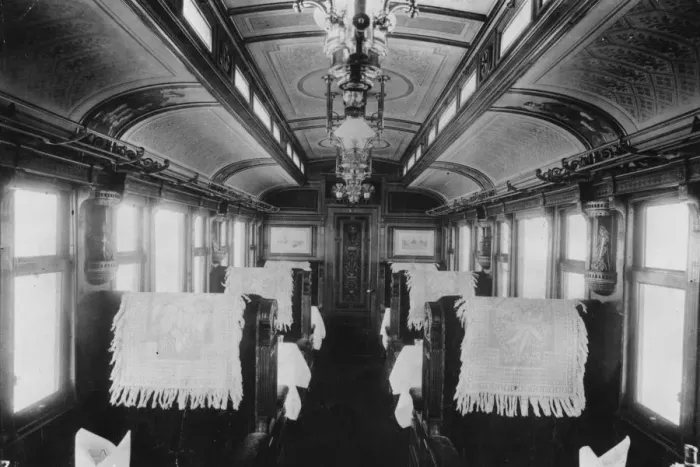 Framed Print : Dining Car Framed Print : Dining Car