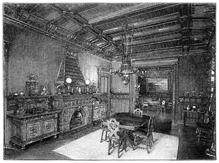 Framed Print : Dining room Framed Print : Dining room