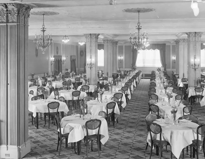 Framed Print : Empty Dining Room Framed Print : Empty Dining Room